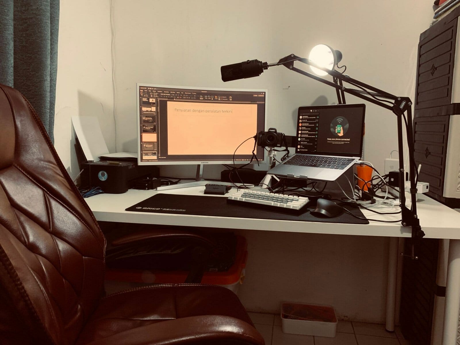 Set up bimbel via zoom