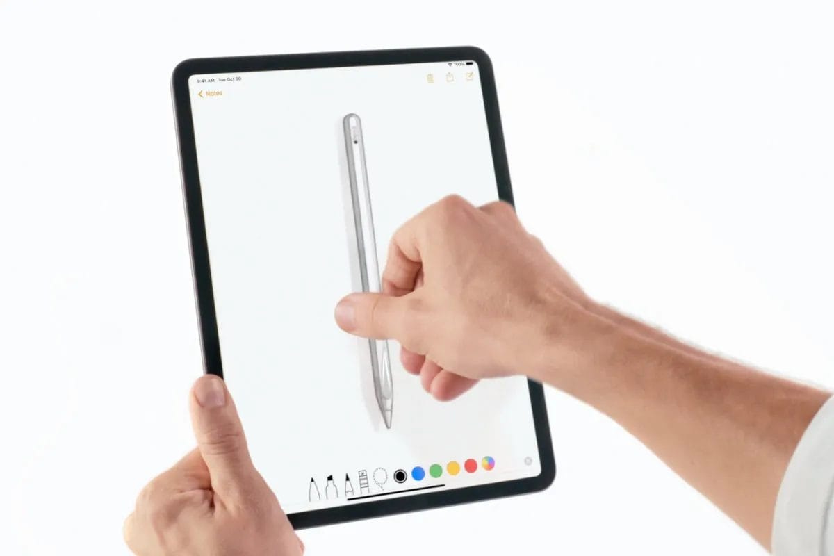 asilitas ipad pro dan apple pencil untuk mengajar